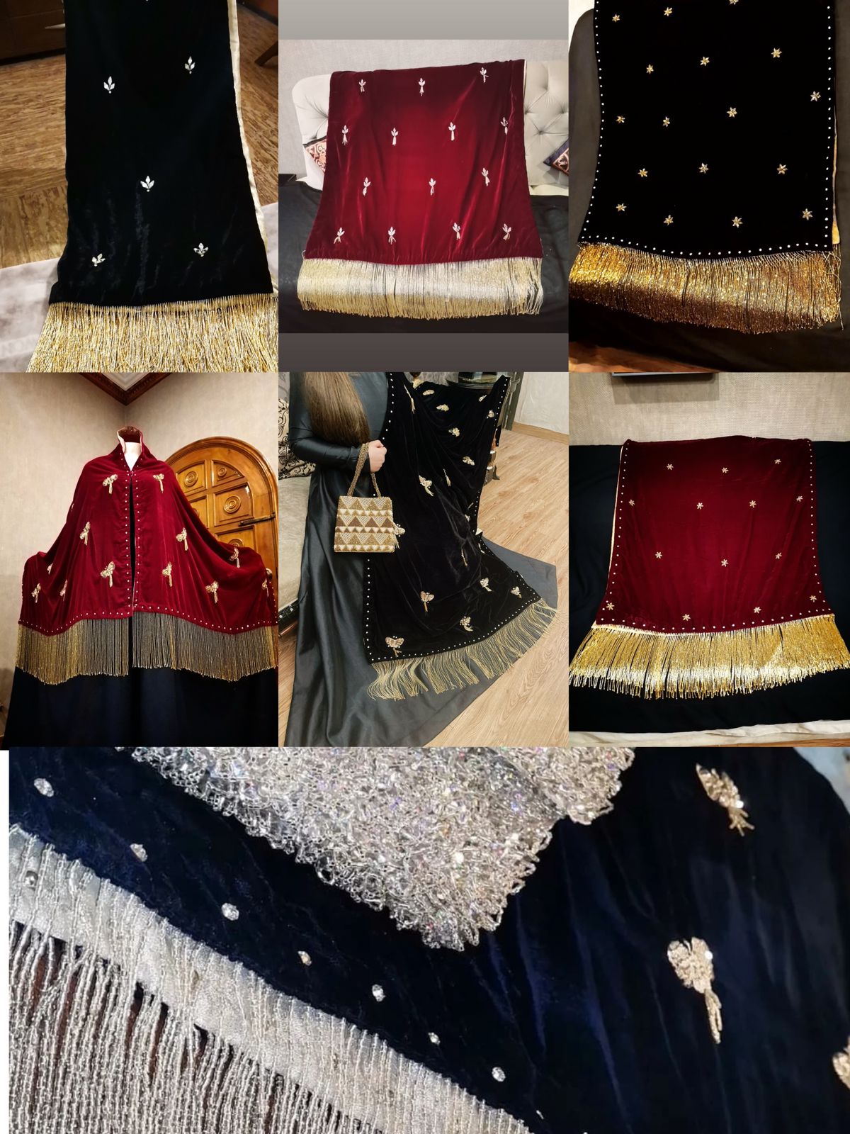 Alif Kaaf Premium Velvet Shawl